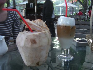 Kaffee ist in Vietnam wesentlich süßer als in Europa