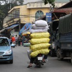 Pragmatische Transportmethoden sind in Vietnam an der Tagesordnung